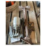 Assorted Hand Tools and Campbell Hausfeld Spray Gun Lot