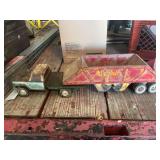 Nylint Farms Pressed Steel Semi Truck with Dump Trailer