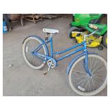 Roadmaster Aspen Blue Step-Through Bicycle with Fenders