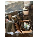 Pallet Lot of Mixed Collectibles, Soda Bottles, and Tools