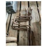 Assorted Metal Farm Equipment Parts and Hardware Lot