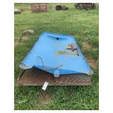 Mesh Floor and Blue Bottom