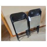 Samsonite Metal Folding Chairs, Set of Four