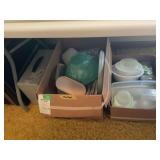 Lot of Tupperware Containers and Storage Boxes