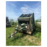 John Deere 500 Round Bailer S/N 295319E With Twine