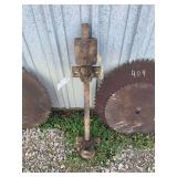 Metal Shaft Assembly with Housing and Brackets