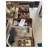 Assorted Religious Collectibles and Decor Lot including Crucifixes and Figurines