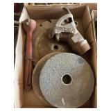 Assorted Metal Workshop Tools and Replacement Parts Lot