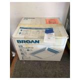 Broan 678 Ventilation Fan with Light in Box