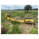 Homemade 10” Auger Roll under Hopper w/ 1 PH 3 HP Motor