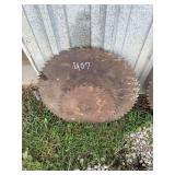 Large Circular Saw Blade Metal Logging Tool