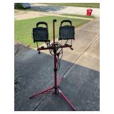 Craftsman Dual Head Work Light with Tripod Stand