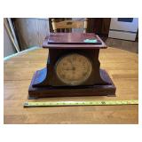 Seth Thomas Wooden Mantel Clock with Mechanical Movement