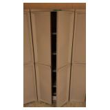 Plastic Storage Cabinet with Miscellaneous Contents (502)