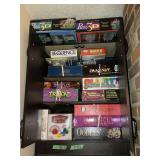 Assorted Board Games and Puzzles Lot