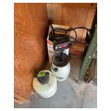 Two Hudson Pump Garden Sprayers