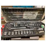52 Piece Socket Set with Ratchets and Case