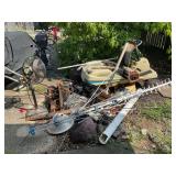Cub Cadet Lawn Mower and Mixed Yard Equipment Lot