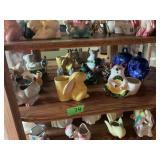 Assorted Ceramic Figural Planters and Animal Figurines Collection