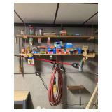 Assorted Hardware, Fasteners, Tools, and Workshop Supplies Lot