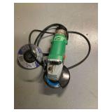 Power Procraft 4-1/2 Inch Angle Grinder with Grinding Wheel