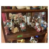 Assorted Ceramic Planters and Figurines