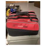 Justin Case Roadside Emergency Kit with Jumper Cables and Air Compressor