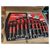GearWrench Combination Ratcheting Wrench Set with Storage Cases