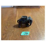Cast Iron Elephant Figural Coin Bank