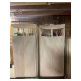 Lot of Assorted Garments in Hanging Storage Bags