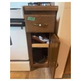 Kitchen Cabinet Island Base Unit with Drawers and Pull-Out Shelves