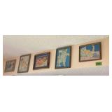 Framed Collection of Bessie Pease Gutmann Infant Art Prints