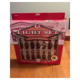 Texaco 1920s Style Gas Pump Decorative Light Set Special Edition 20 Piece