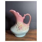 Hull Art USA Wildflower Ewer Vase W-11-8 1/2 Pink and Blue Pottery