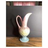 Hull Art Pottery Wildflower Pitcher Vase W-18 13 1/2