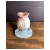 Hull Art Pottery Floral Candle Holder USA 21