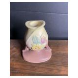 Ceramic Floral Vase Planter Marked USA 21-P