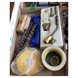 Assorted Hand Tools and Workshop Accessories Box Lot