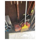 Assorted Garage Tools, Supplies, and Equipment Lot