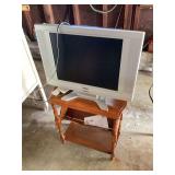 Symphonic LCD Color Television with Stand and Remotes