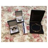 Assorted Wristwatches and Necklace Lot