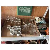 Assorted Glassware, Mugs, Kitchen Utensils, and Decor Lot