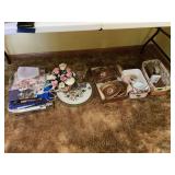Assorted Home Decor, Tableware, and Collectible Lot
