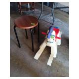 Fisher-Price Plastic Rocking Horse Toy