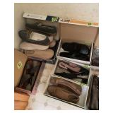 Assorted Women Footwear Collection with Birkenstock and Papillio Boxes