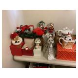 Assorted Christmas Decor and Collectibles Lot