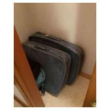 Assorted Linens and Luggage Lot