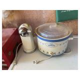 Rival Crock-Pot Stoneware Slow Cooker and Electric Can Opener