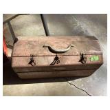 Park Manufacturing Co. Metal Cantilever Tool Box with Assorted Hand Tools