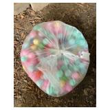 Large Bag of Assorted Colorful Plastic Play Pit Balls